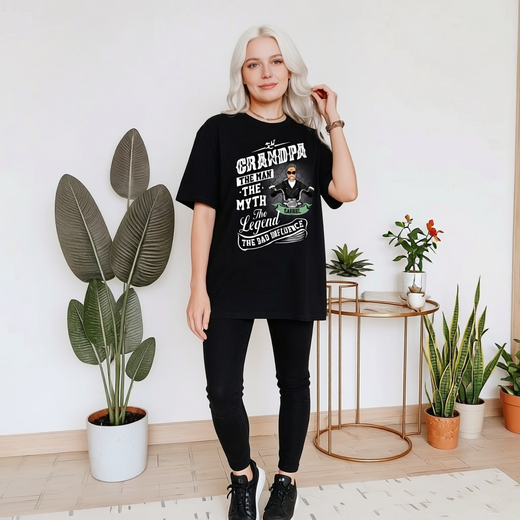 Grandpa The Man The Myth The Legend The Bad Influence Shirt1.png Grandpa The Man The Myth The Legend The Bad Influence Shirt1.png