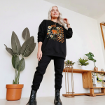 Love Grandma Life Pumpkin Floral Fall Sweatshirt for Women2.png