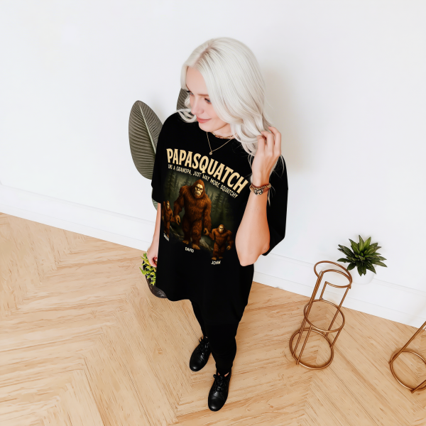 Papasquatch Like A Grandpa Just Way More Squatchy Custom Shirt2.png