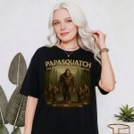 Papasquatch Like A Papa Just Way More Squatchy Family T Shirt.jpeg